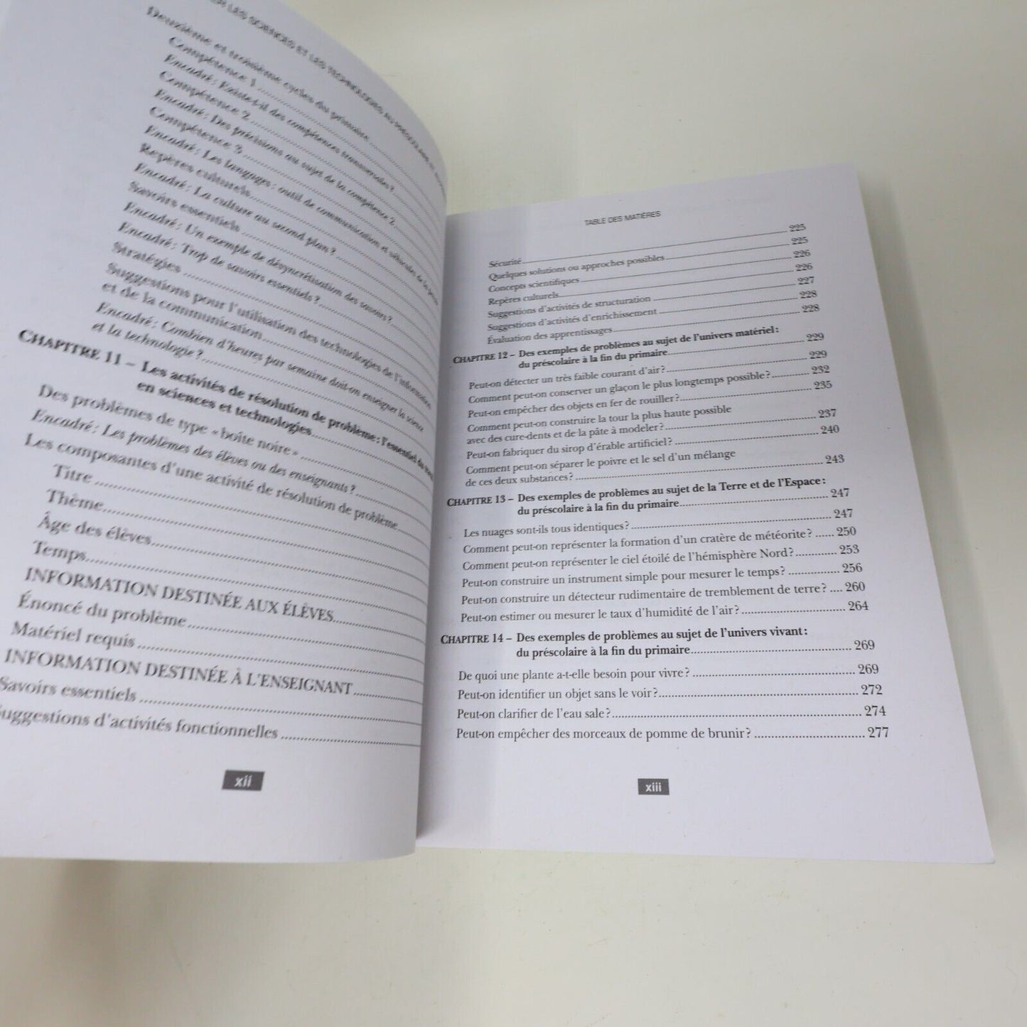 Enseigner les Sciences et la Technologie au Préscolaire et au Primaire Thouin PB