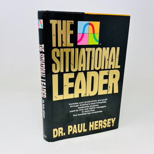 1992 The Situational Leader Hardcover DJ by Dr Paul Hersey Executive Leadership