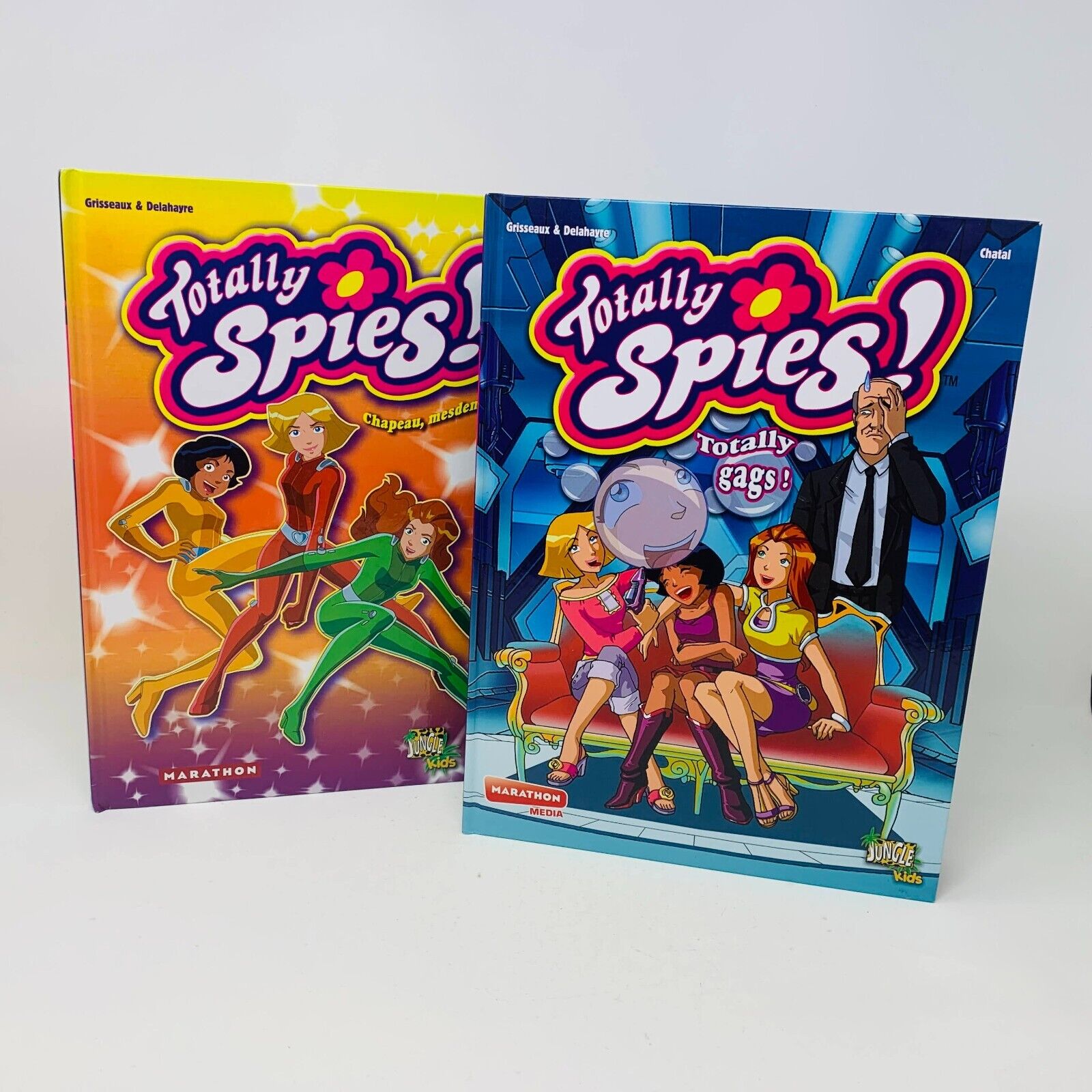 Totally Spies! #1 4 Lot de 2 Bandes Dessinées BD Jungle Grisseaux & Delahayre