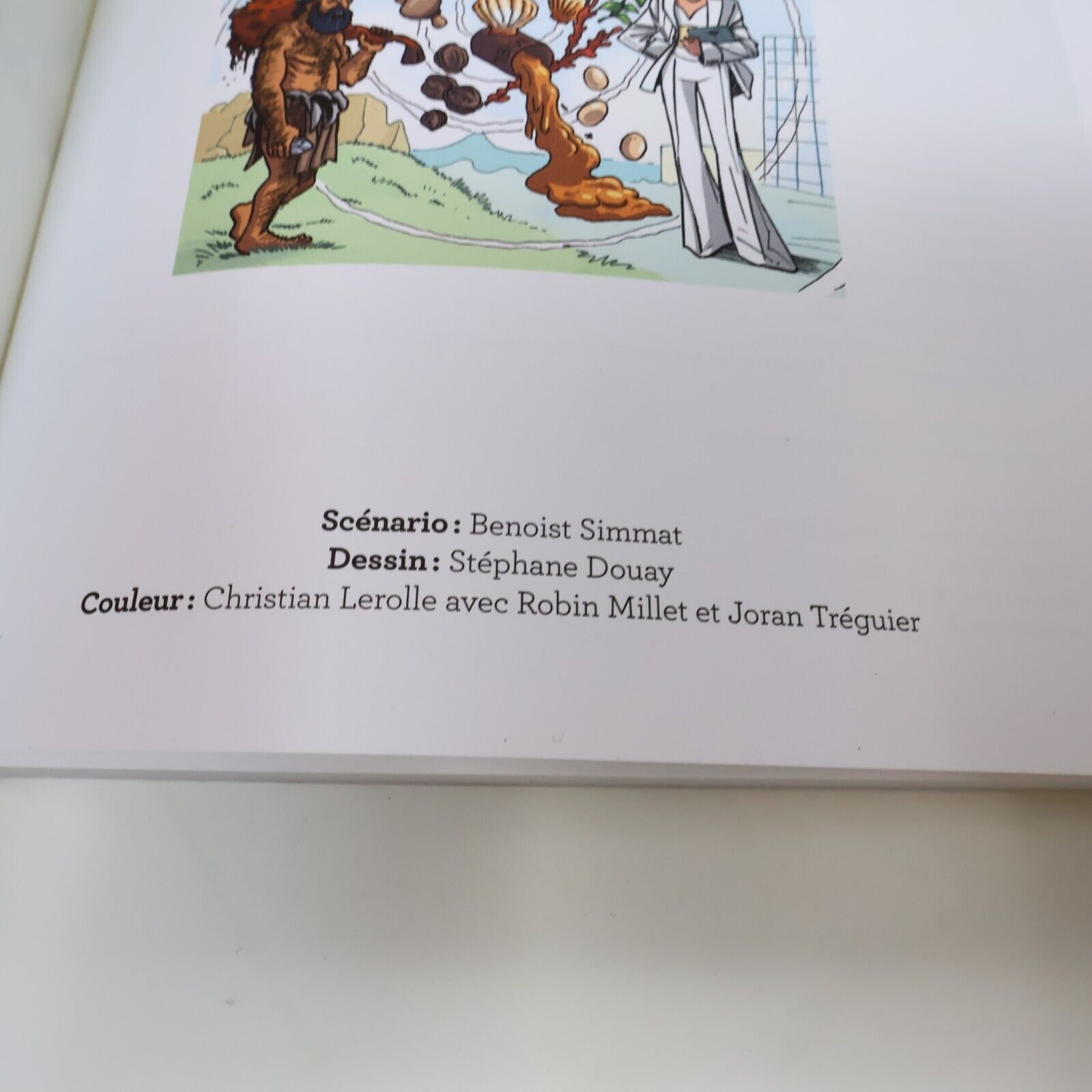 2021 L'Incroyable Histoire de la Cuisine de la Préhistoire à Nos Jours Simmat BD
