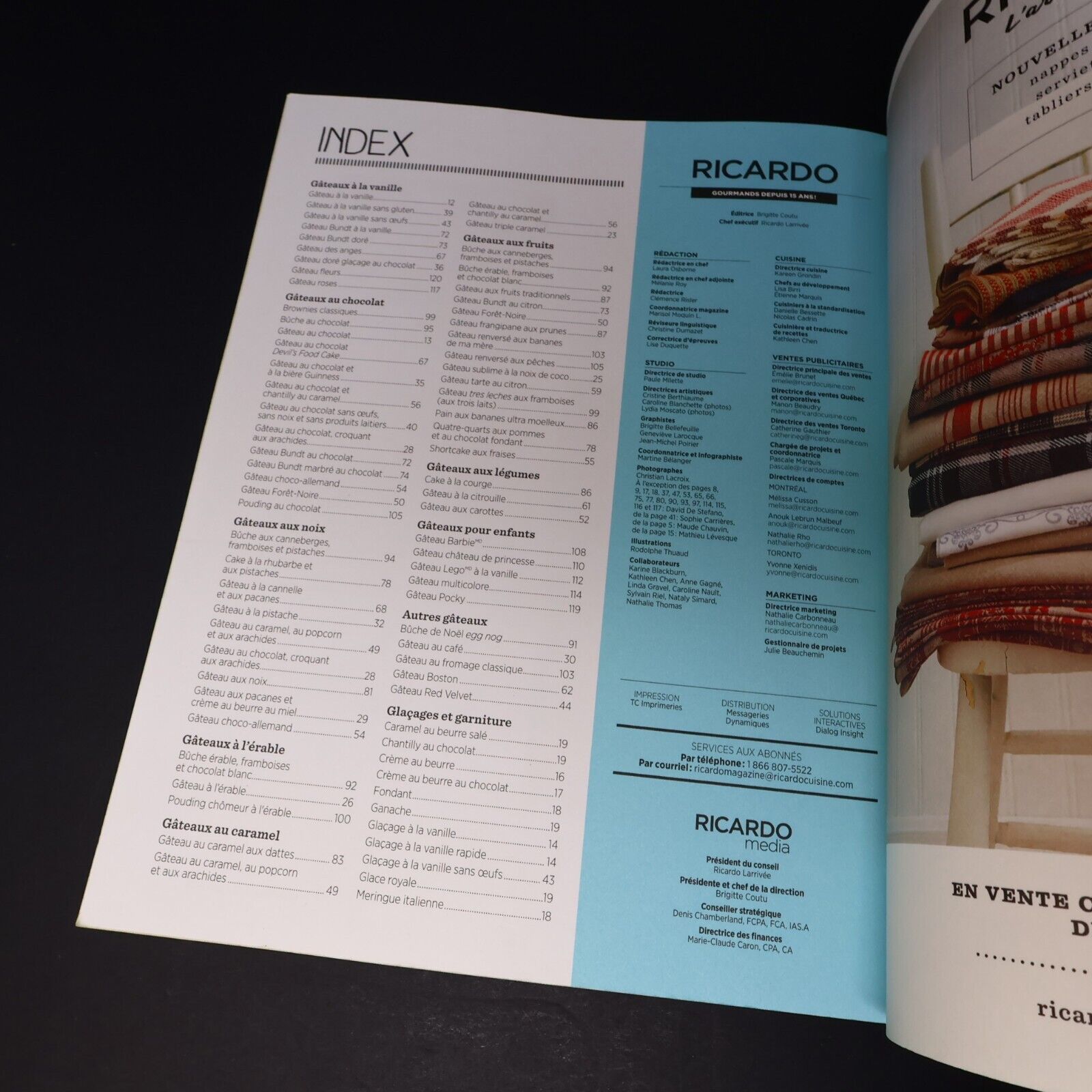 Ricardo Nos Meilleurs Gâteaux Magazine Desserts Cuisine Recettes Français French