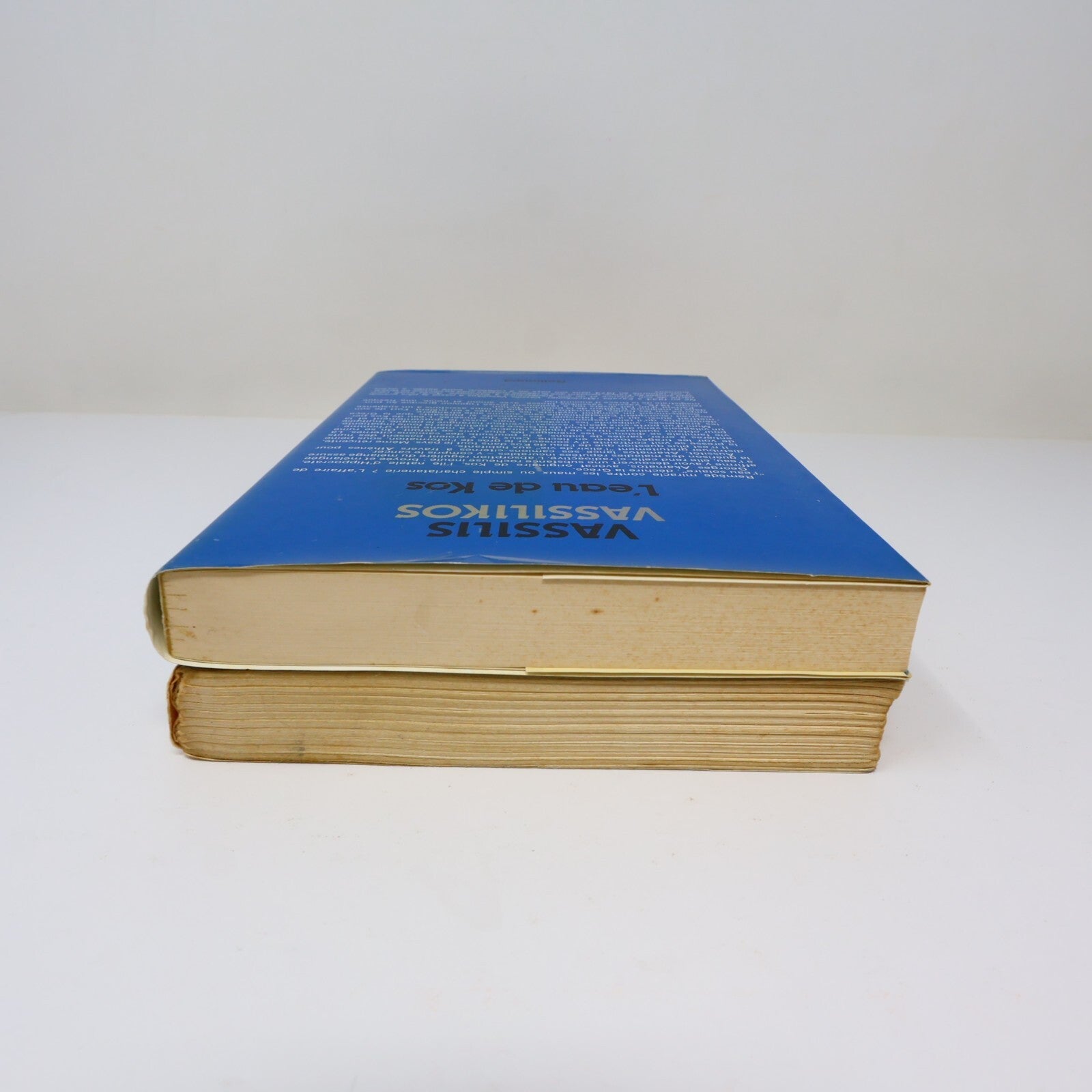 Vassilis Vassilikos Lot 2 Livres Gallimard/Nrf L'Eau de Kos/Z Fiction Historique