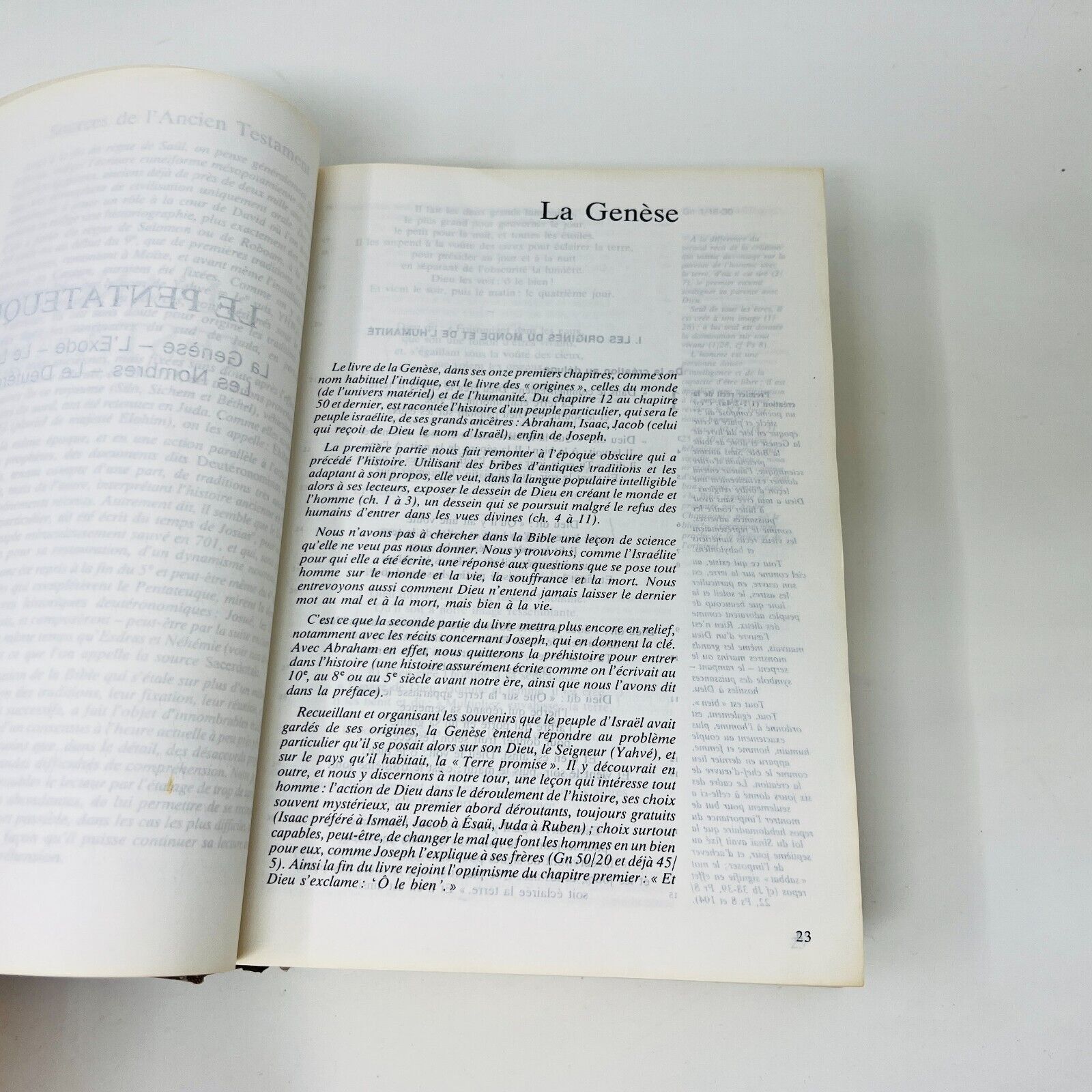 1981 La Bible de Pierre De Beaumont Éditions Anne Sigier Français French HC