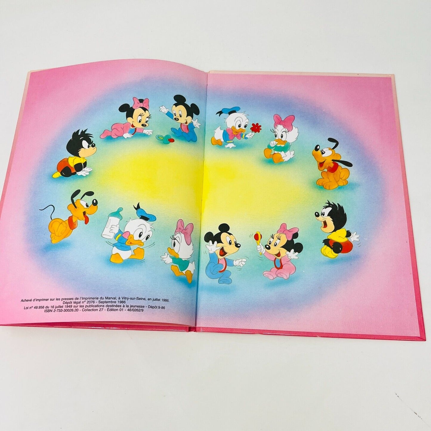 Lot de 5 Mon Livre d'Histoires/D'Images Walt Disney Enfants Français/French 1986
