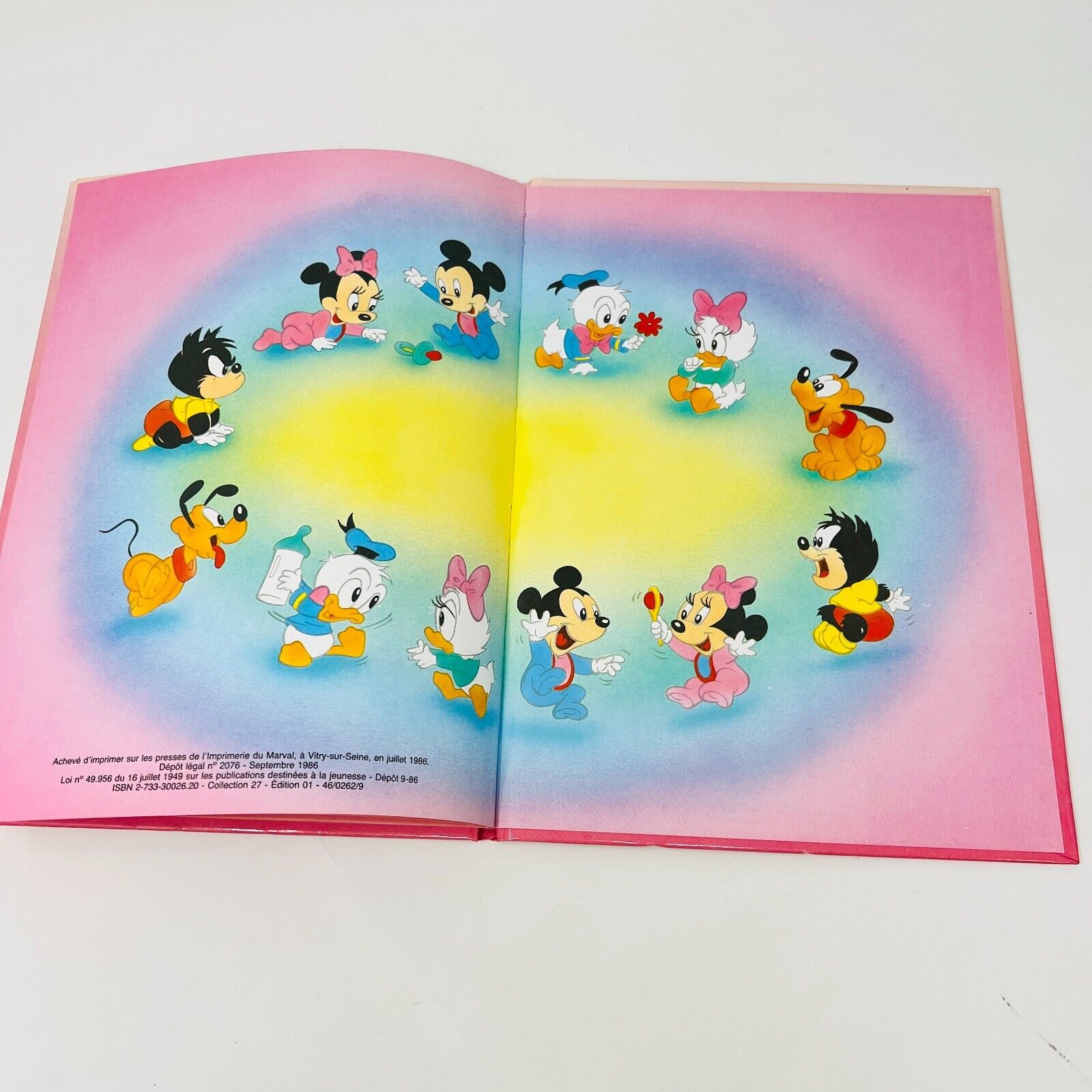 Lot de 5 Mon Livre d'Histoires/D'Images Walt Disney Enfants Français/French 1986