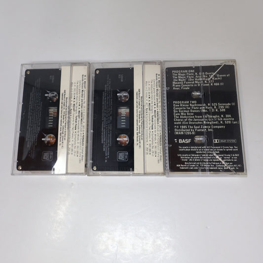 Amadeus/More Amadeus Original Movie Soundtrack 3 Cassettes Lot Neville Marriner