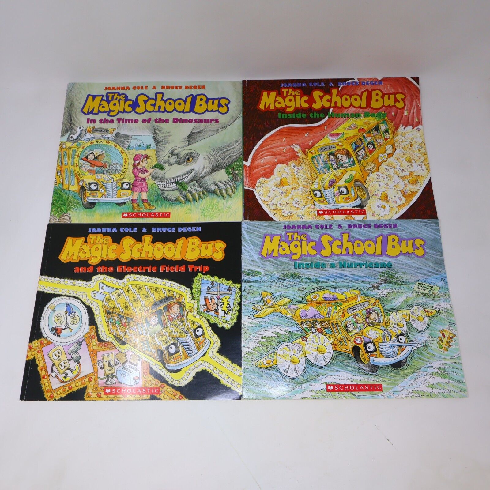 The Magic School Bus Lot 8 Books Joanna Cole Illustrated Scholastic 90s Science