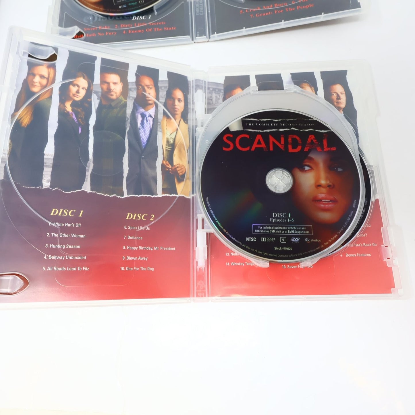 Scandal DVD Seasons #1-2-3 2012-2014 Kerry Washington Tested Region 1 NTSC ABC