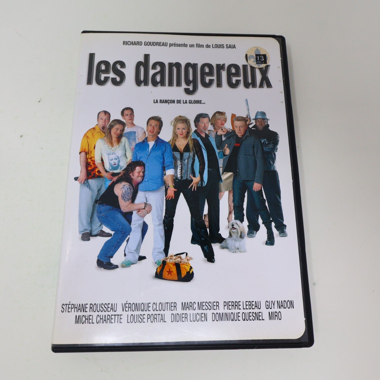 Les Dangereux DVD NTSC Testé Film Québécois Véronique Cloutier Stéphane Rousseau
