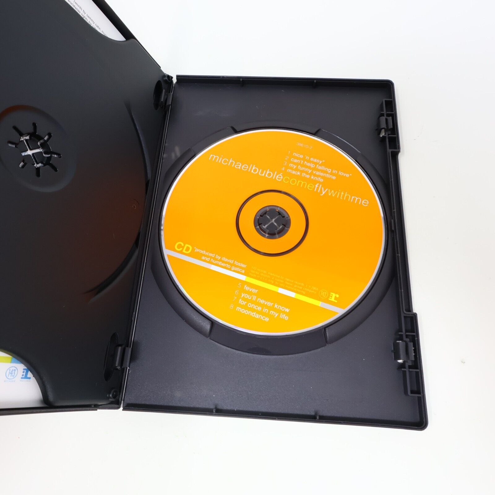 Michael Bublé Come Fly With Me DVD NTSC & CD Tested 2004 Warner/Reprise Music