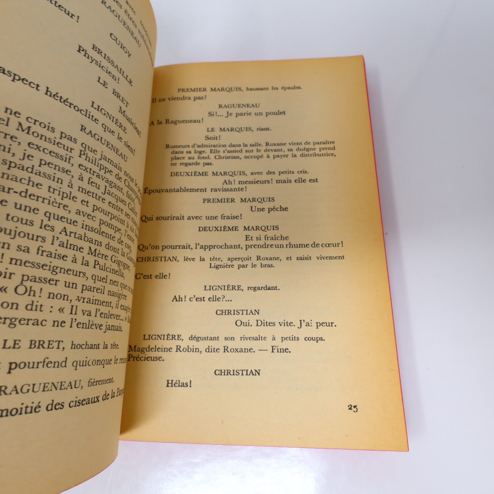 Edmond Rostand Lot 2 Livres Poche Cyrano de Bergerac/L'Aiglon Théâtre France 60s