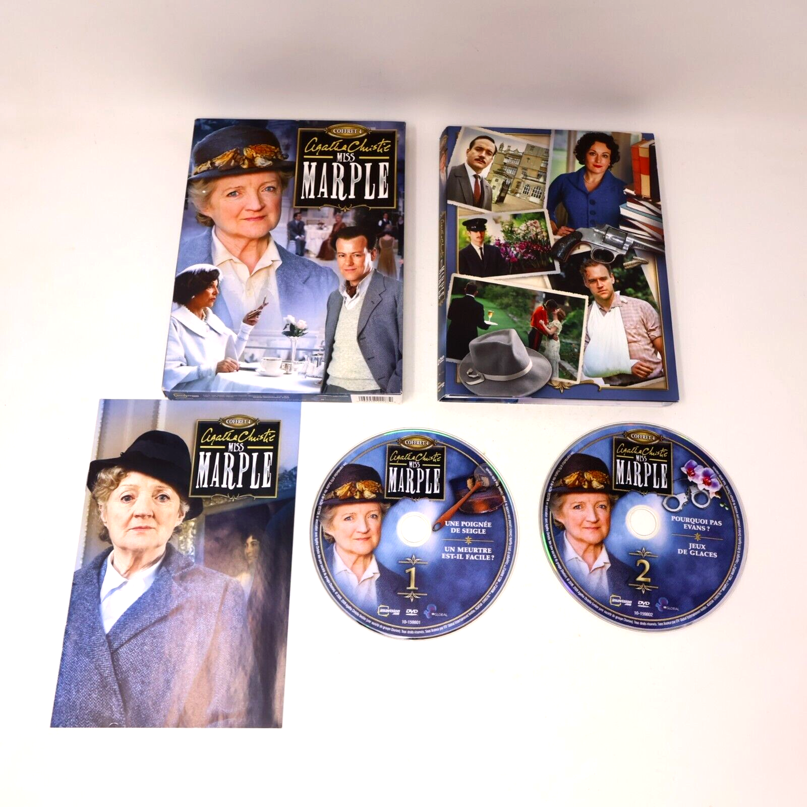 Agatha Christie Miss Marple Coffret #4 DVD Testé Français NTSC Julia McKenzie