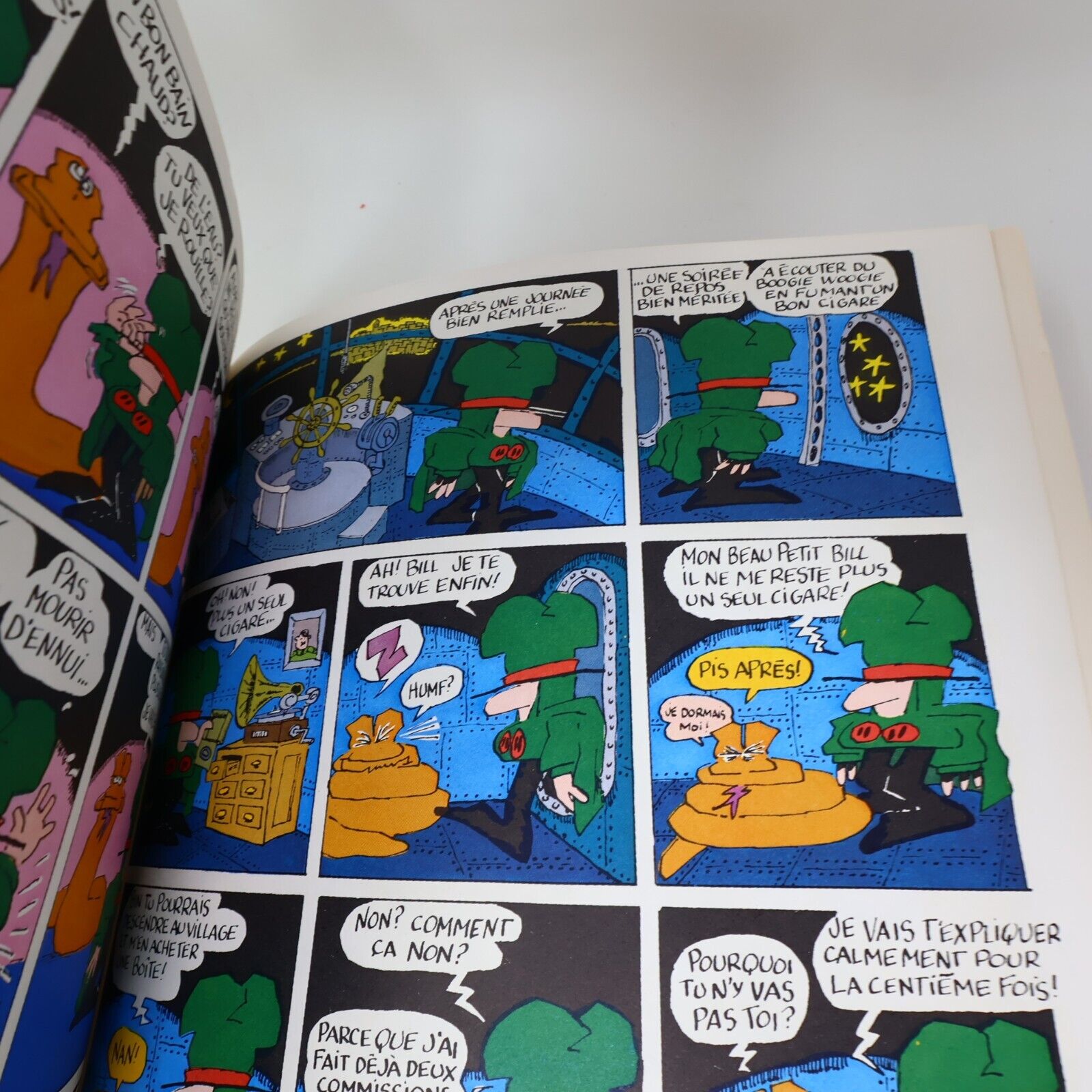Le Sombre Vilain Mort ou Vif Zyx 1981 Croc Album Français Bande Dessinée Bd 80s