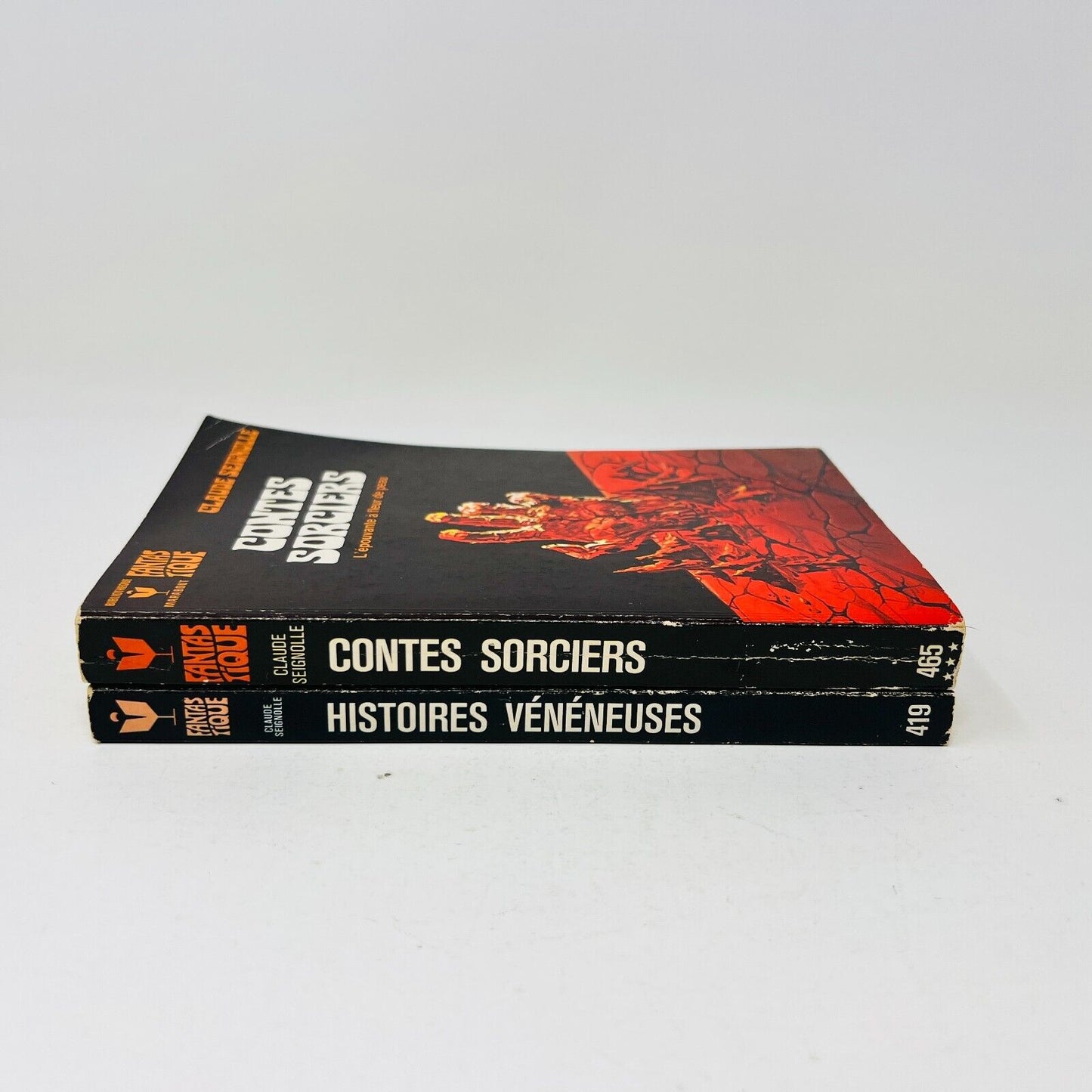 Histoires Vénéneuses/Contes Sorciers de Claude Seignolle Marabout Lot Livres 70s