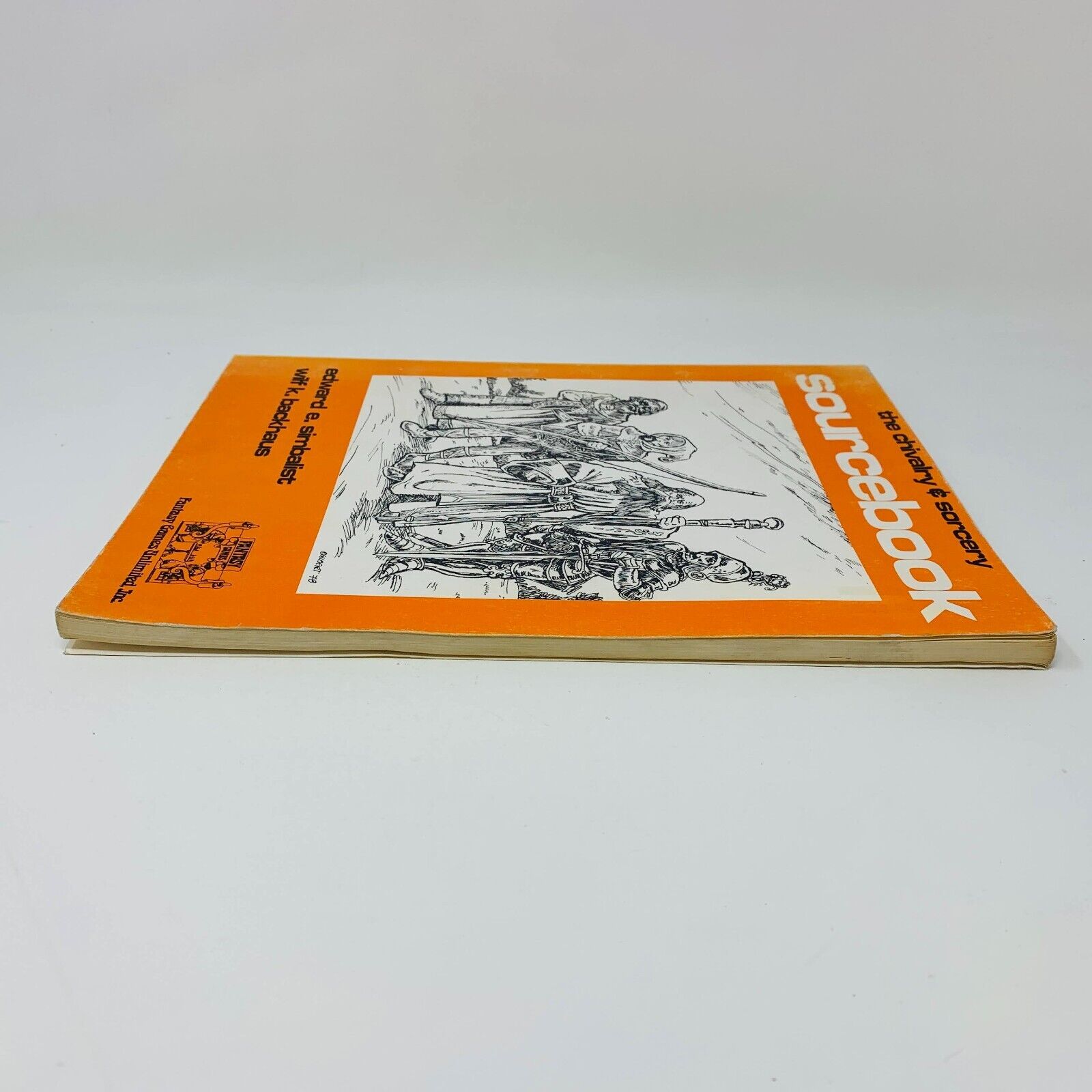 1978 The Chivalry & Sorcery Sourcebook RPG FGU Edward Simbalist & Wilf Backhaus