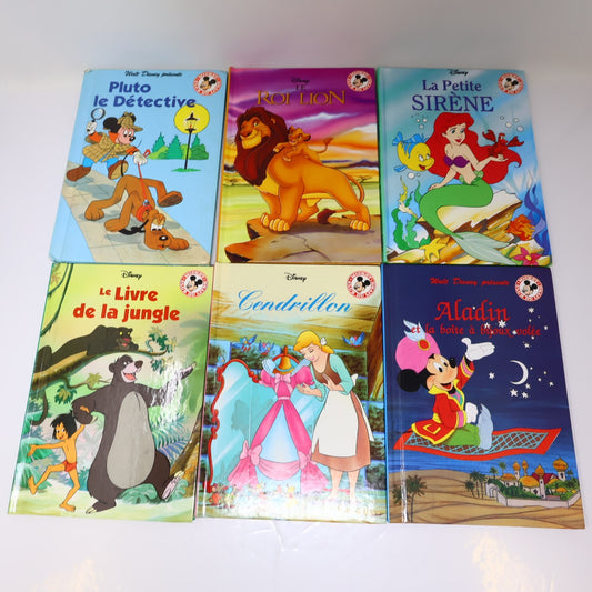 Mickey Club du Livre Lot 15 Livres Le Livre de la Jungle/Bambi Grolier Enfants