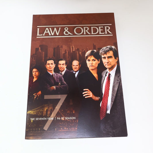 Law & Order The Seventh Year #7 Season 96-97 DVD Tested TV Series 2010 Region 1