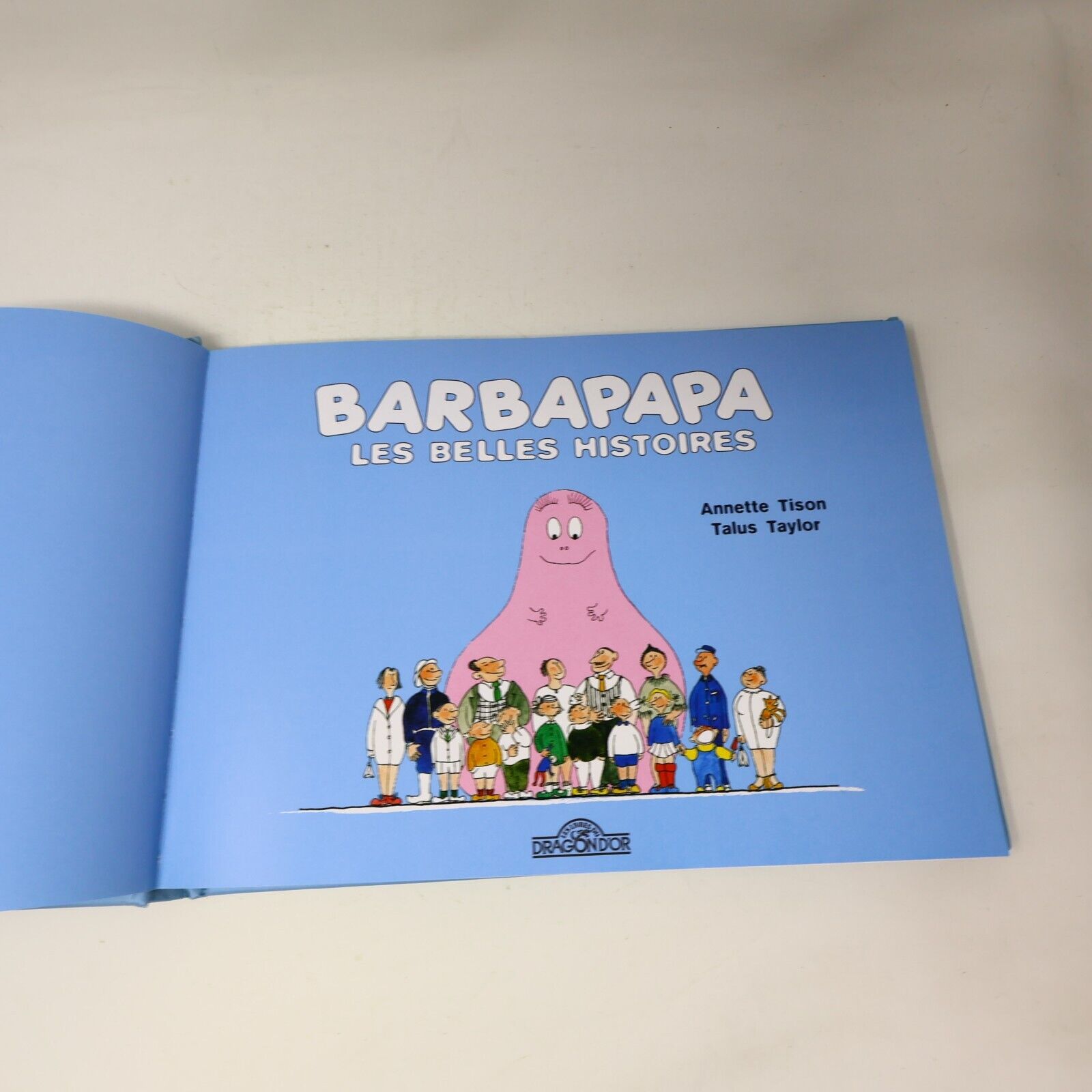 Barbapapa Lot 2 Livres Vacances Belles Histoires Enfants Dragon d'Or Français HC