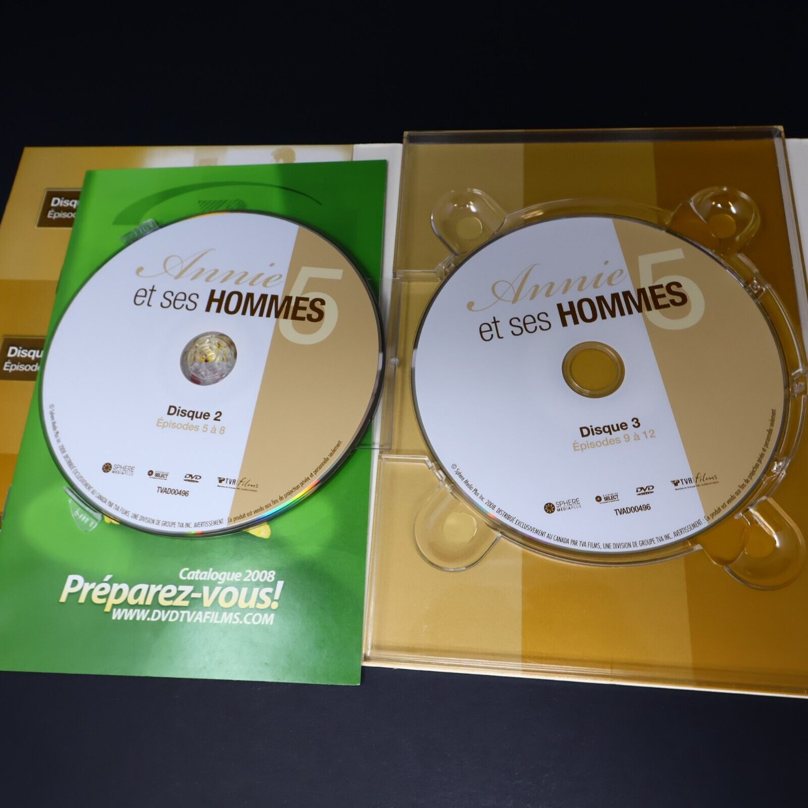 Annie et ses Hommes Saison 5 DVD Testé 2008 en Français NTSC Guylaine Tremblay