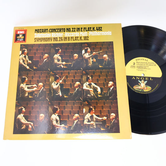 Riccardo Muti Sviatoslav Richter Wolfgang Amadeus Mozart Record DS 537740 EMI