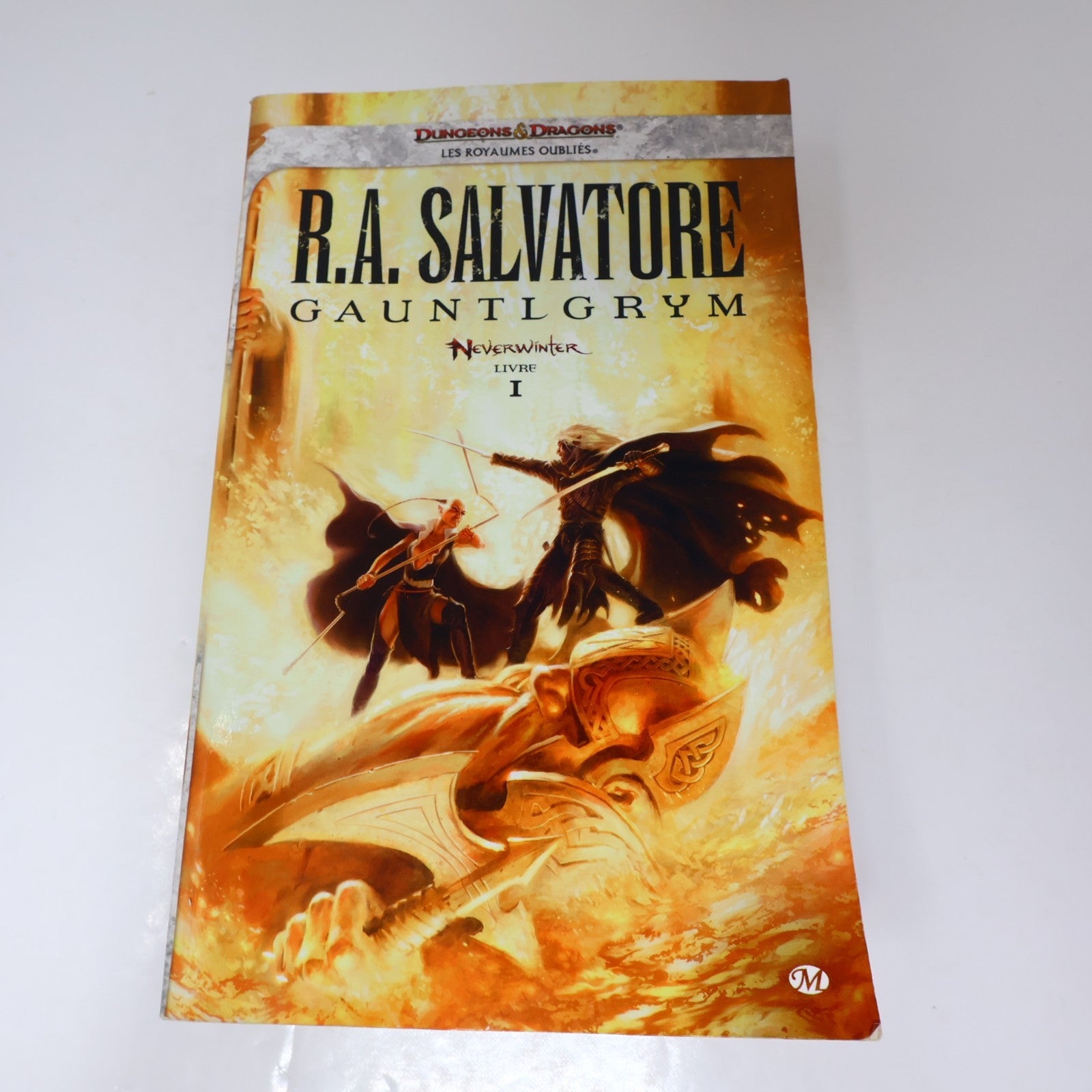 Gauntlgrym R. A. Salvatore Neverwinter #1 Les Royaumes Oubliés D&D 2012 PB Livre