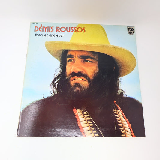 Démis Roussos Forever And Ever LP Record 6325 021 Canada My Friend The Wind 70s