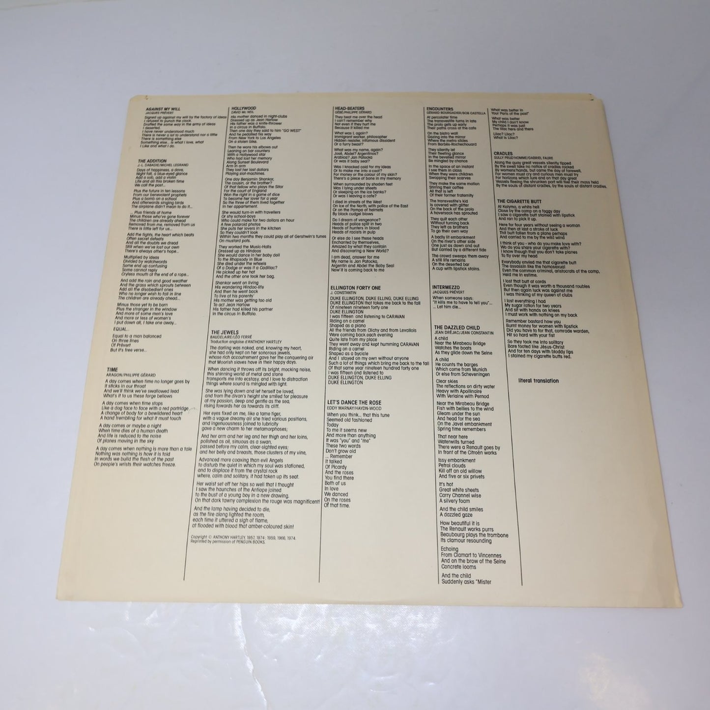 Yves Montand Lot 3 Disques LP Relaxe Vol 2/Dansez Avec/D'Hier et D'Aujourd'Hui