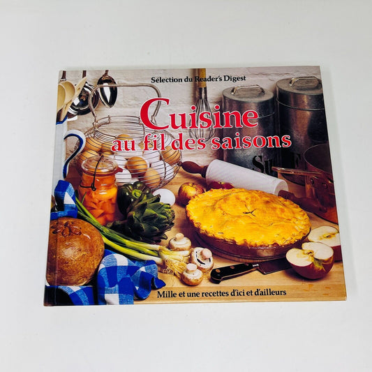 Cuisine au fil des Saisons Livre Recettes Sélection Reader's Digest 80s Français