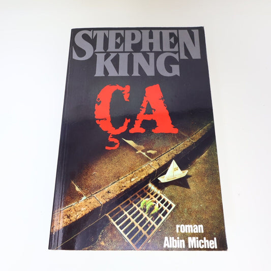 1988 Ça Tome 1 It Stephen King Paperback PB Albin Michel Clown Horreur Thriller