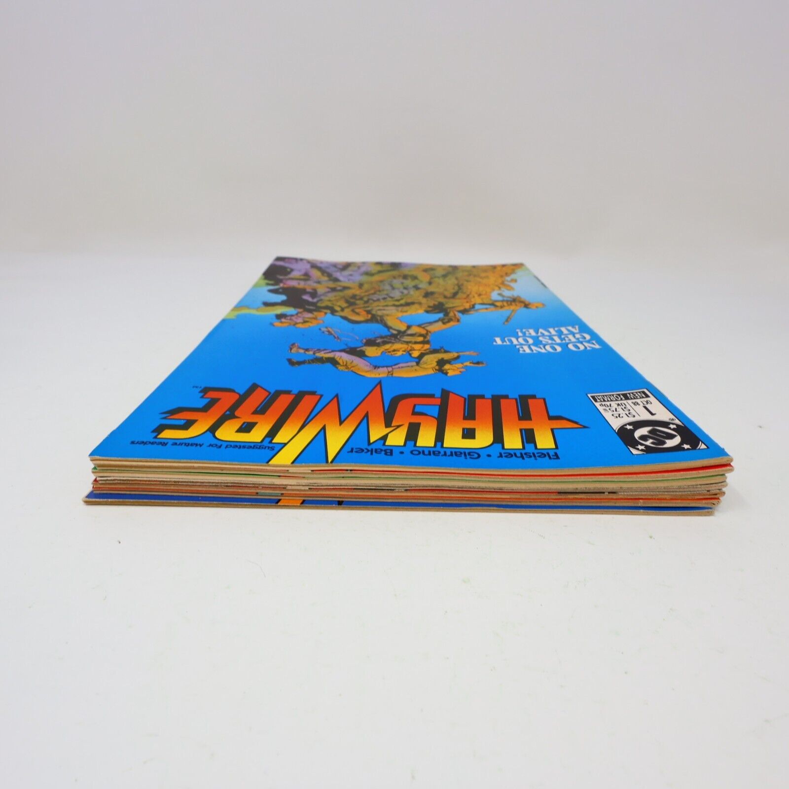 Lot 7 Comics HayWire #1-5, 7-8 Michael Fleisher/Vince Guarrano/Marzan 1980s