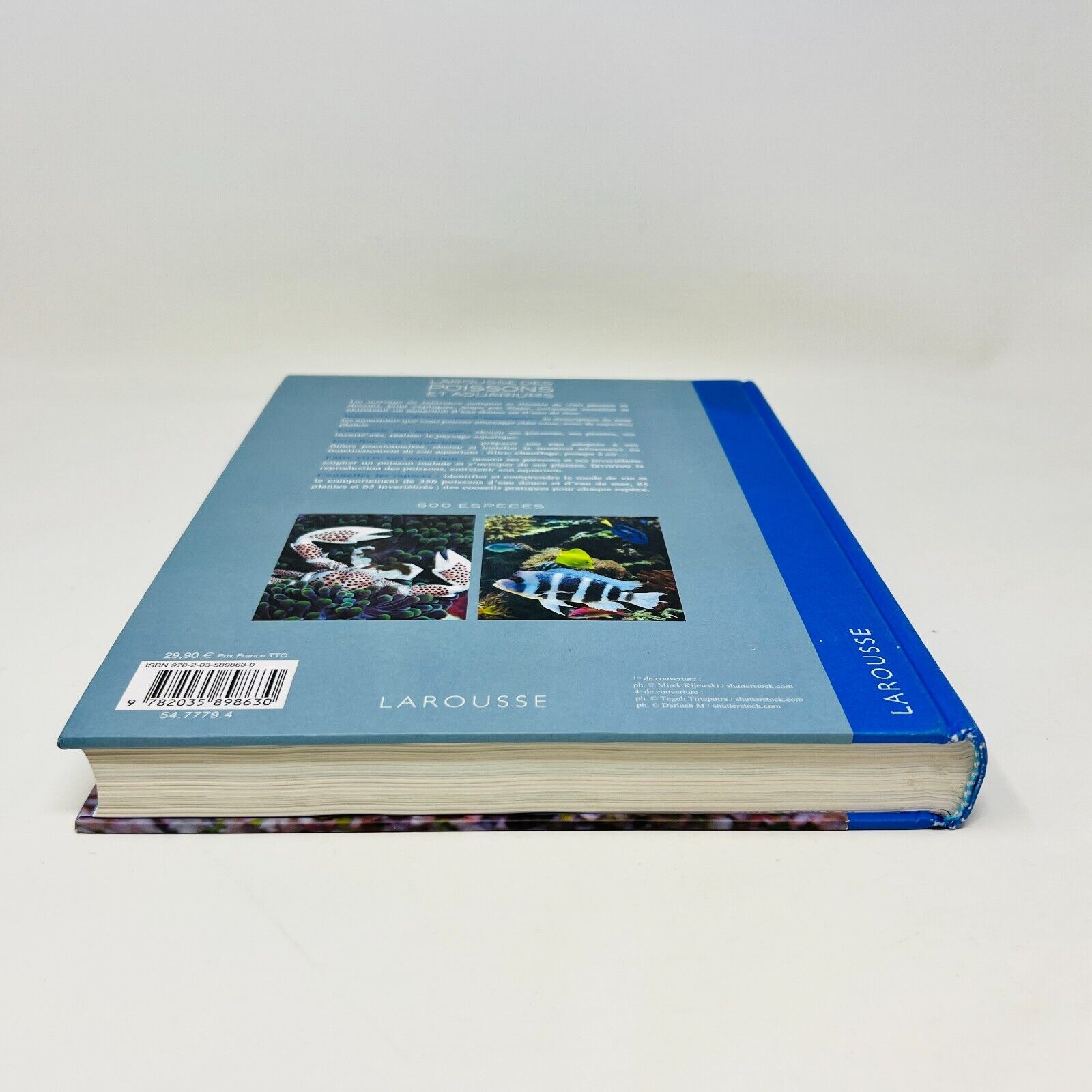 2014 Larousse des Poissons et Aquariums en Français/French Eau Douce & de Mer