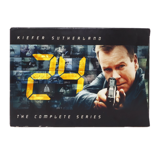 24 The Complete Series DVD Season 1-8 + Redemption + Bonus NTSC 56-Disc English