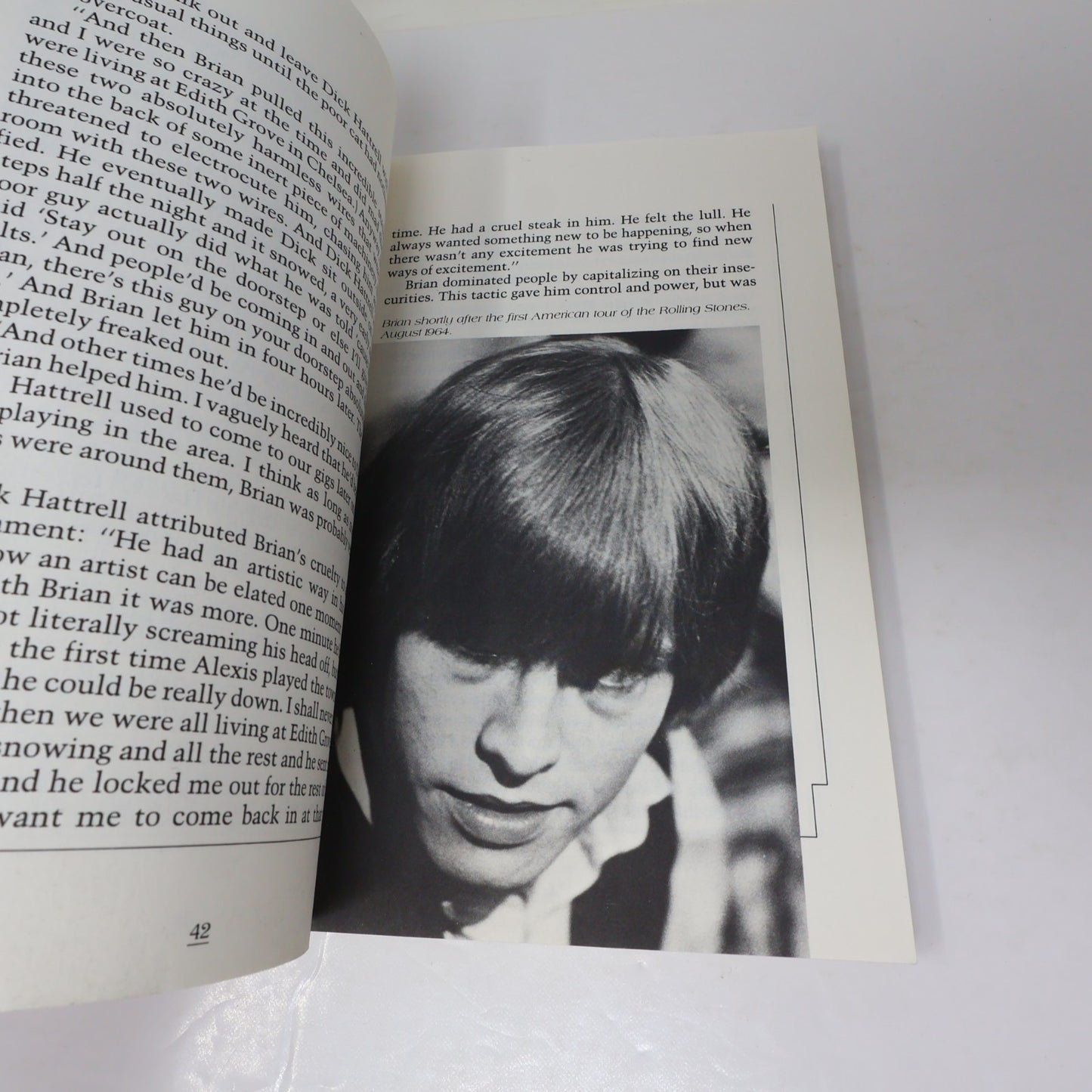 Death of a Rolling Stone the Brian Jones Story Mandy Aftel Putnam 1982 PB Music