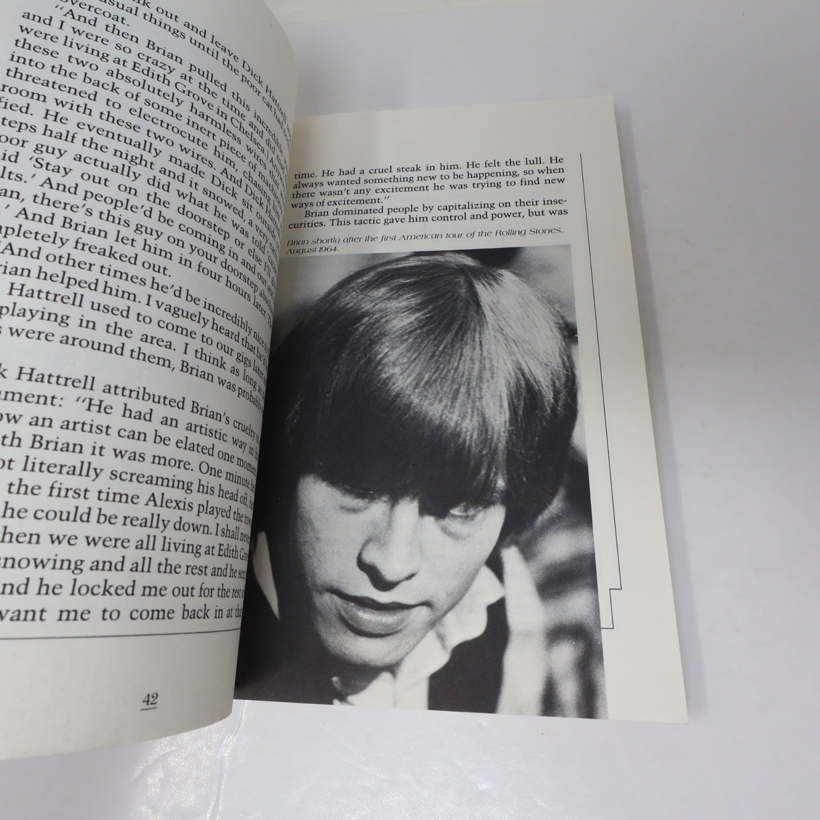 Death of a Rolling Stone the Brian Jones Story Mandy Aftel Putnam 1982 PB Music