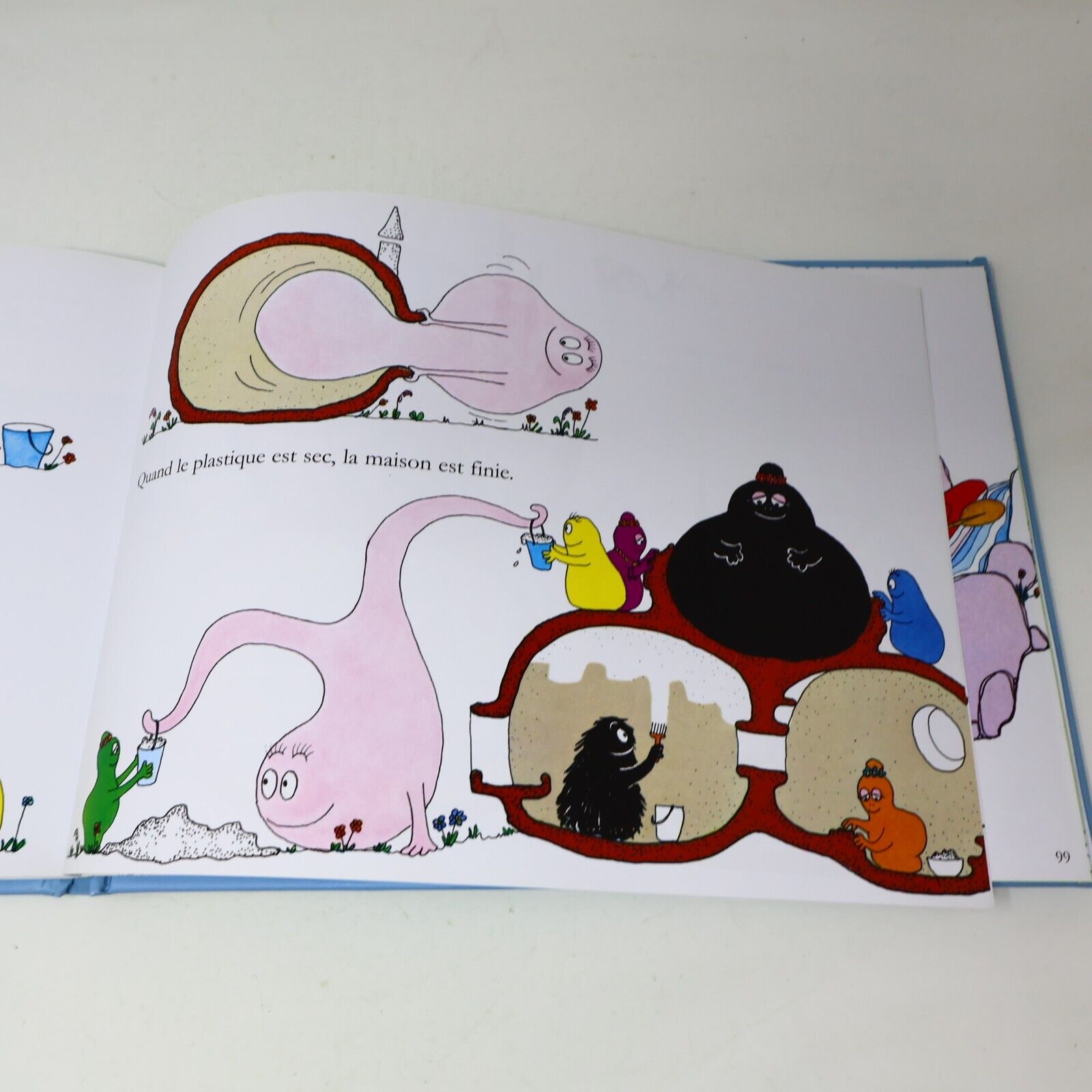 Barbapapa Lot 2 Livres Vacances Belles Histoires Enfants Dragon d'Or Français HC