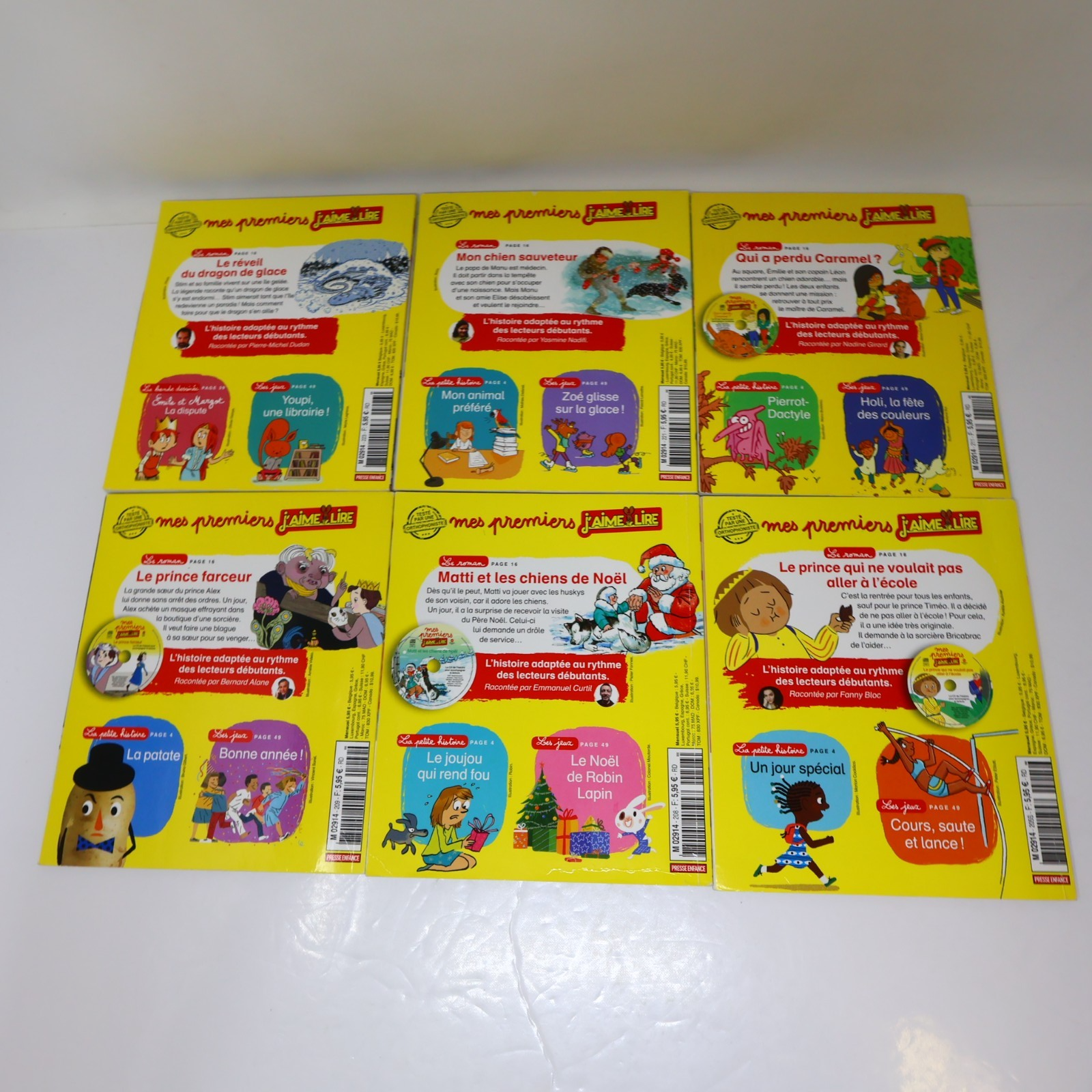 Mes Premiers J'Aime Lire Lot 10 Livres Magazines Bayard Enfants en Français