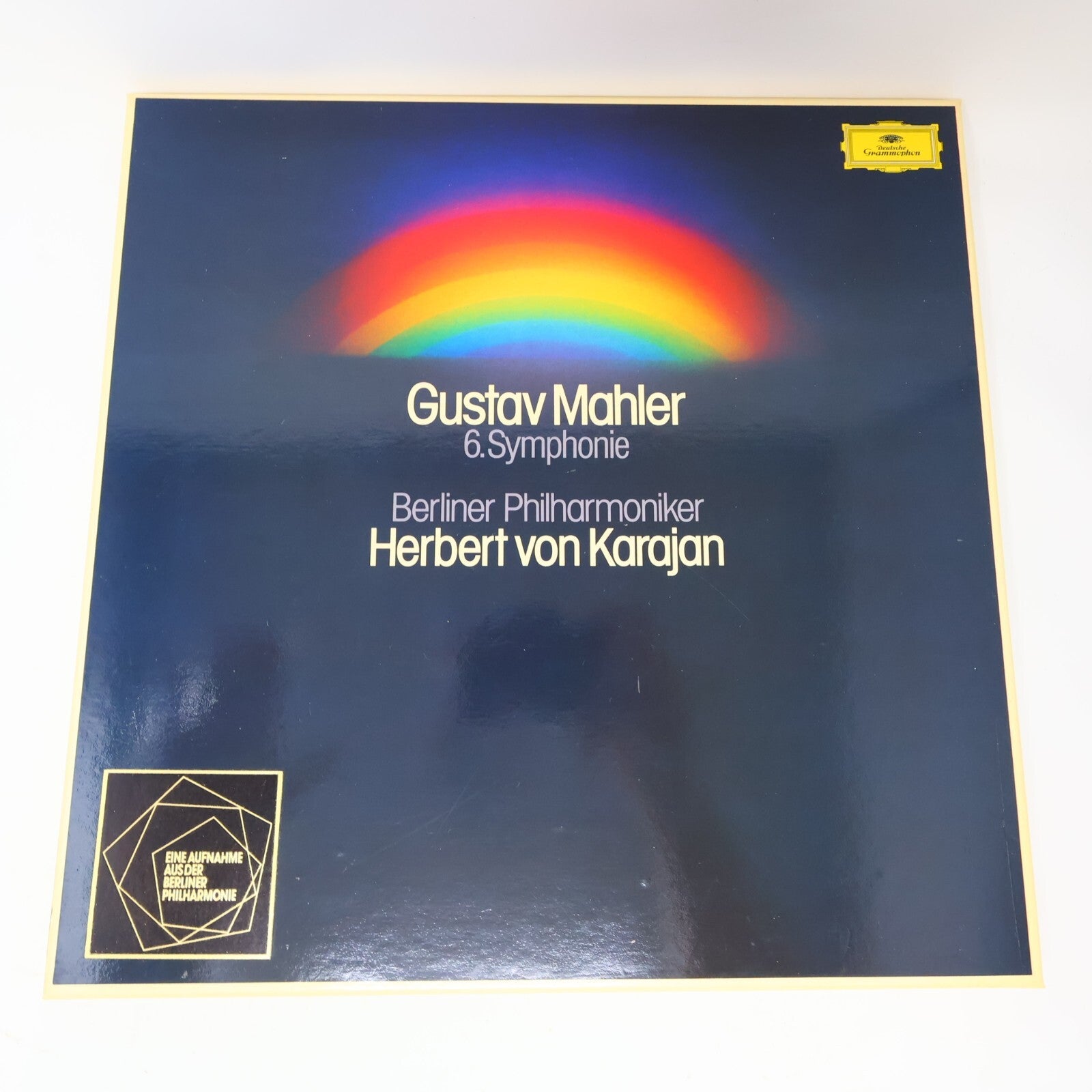 Herbert von Karajan Gustav Mahler Symphonie #6 Tragische 2x LP Record 2707 106
