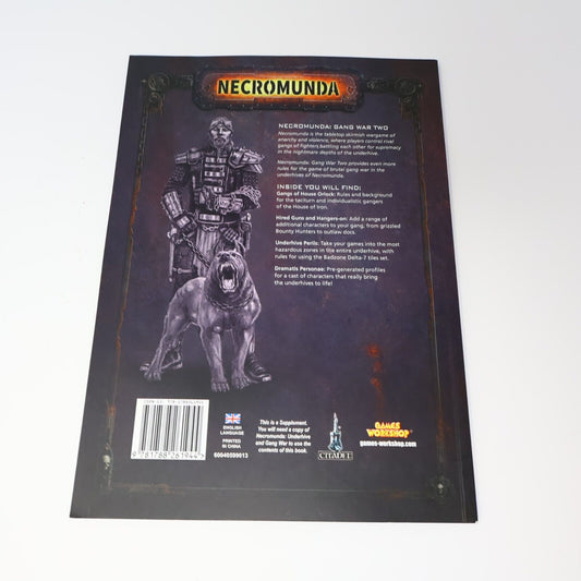 2018 Necromunda Gang War #2 Fantasy RPG Gaming Supplement Games Workshop Book PB