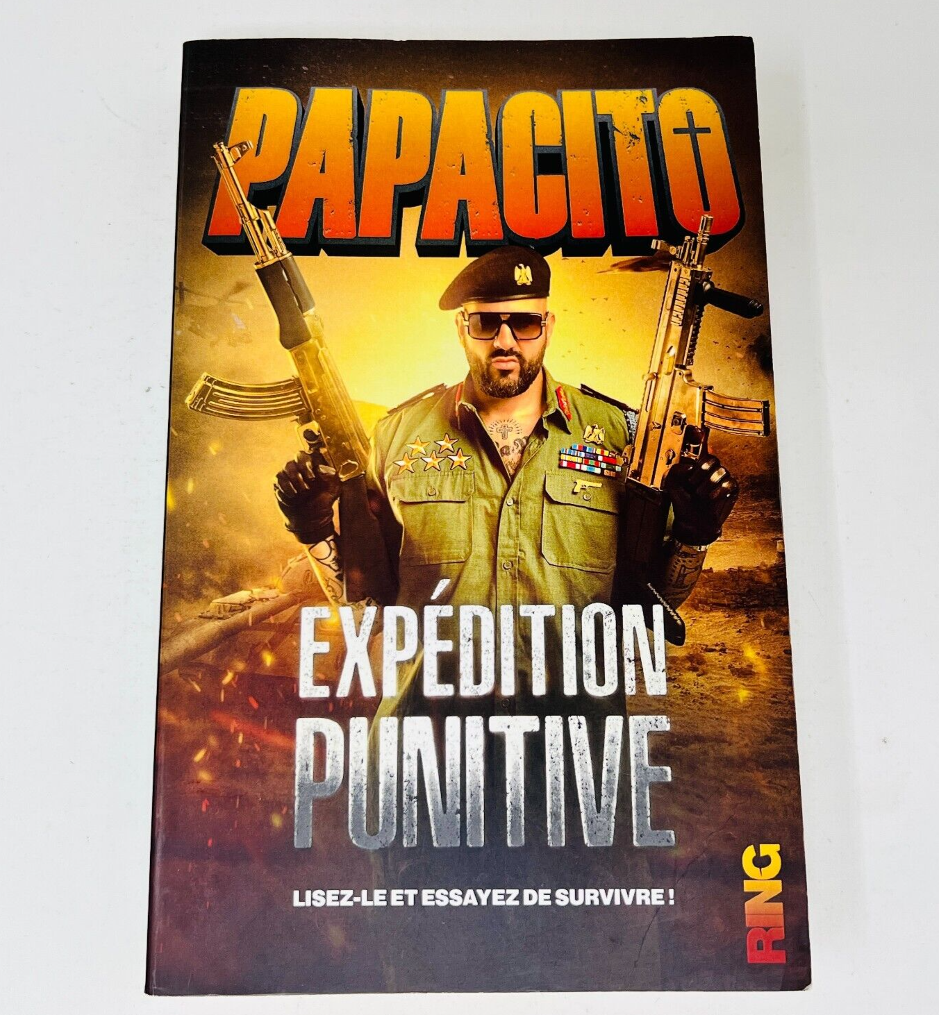 2020 Expédition Punitive Journal Satirique de Papacito Livre Ring en Français
