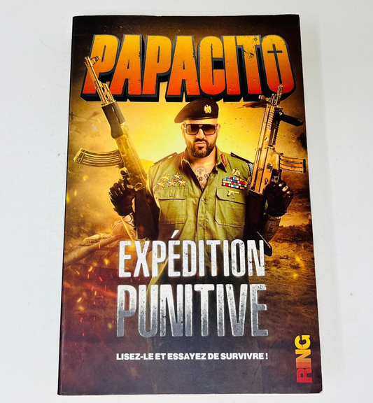 2020 Expédition Punitive Journal Satirique de Papacito Livre Ring en Français