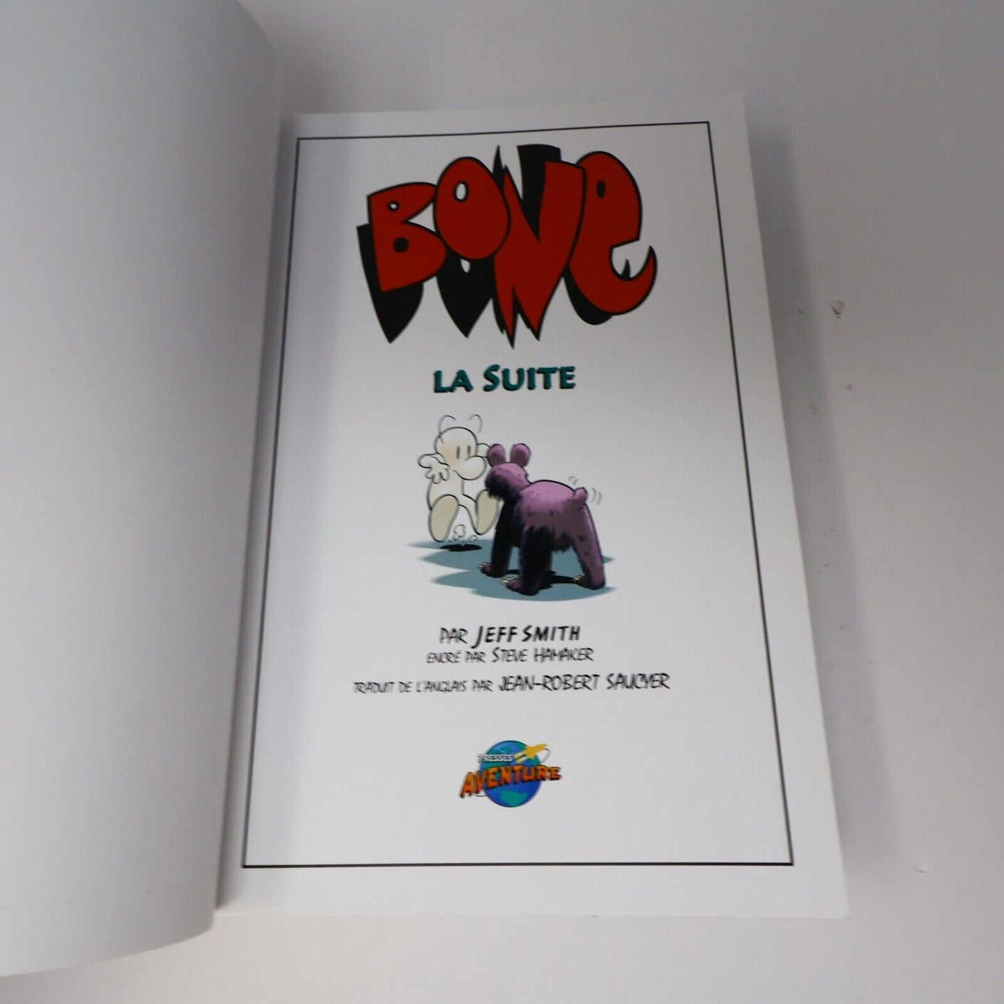 Lot 2 Livres Bone #4-9 Jeff Smith Omnibus Bande Dessinée BD La Suite Français PB