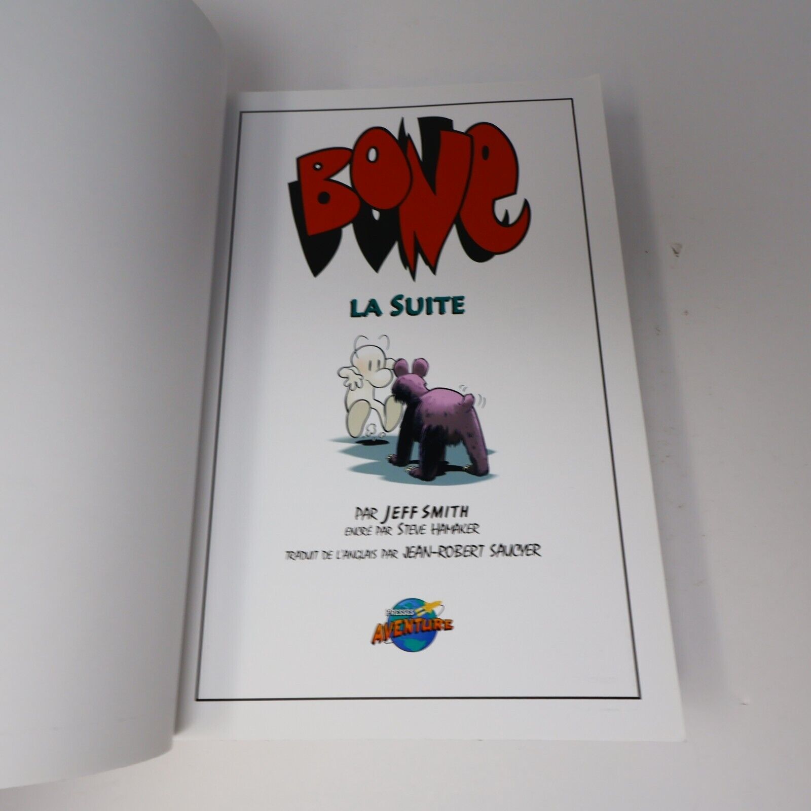 Lot 2 Livres Bone #4-9 Jeff Smith Omnibus Bande Dessinée BD La Suite Français PB
