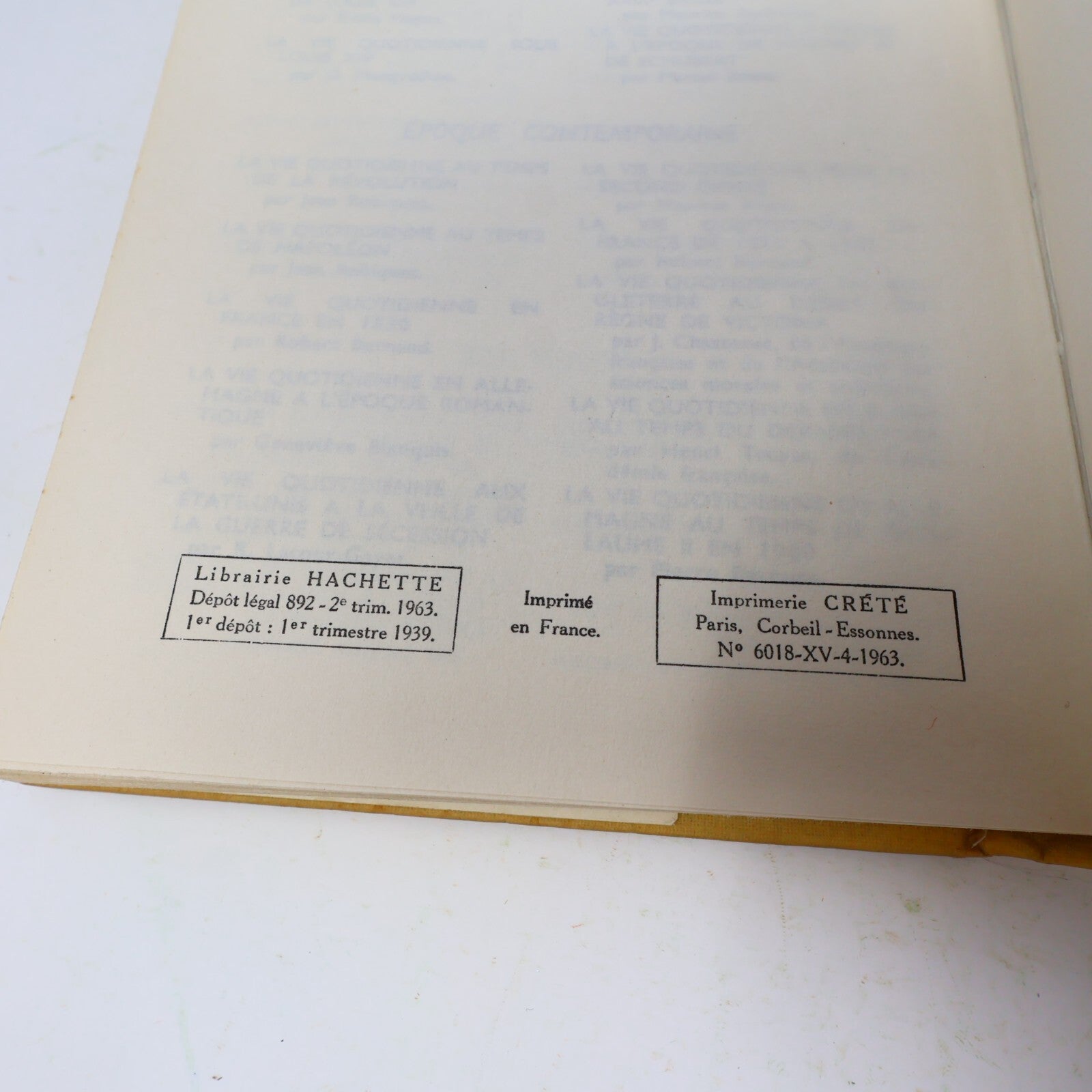 1963 La Vie Quotidienne à Rome à l'Apogée de l'Empire Jérôme Carcopino Hachette