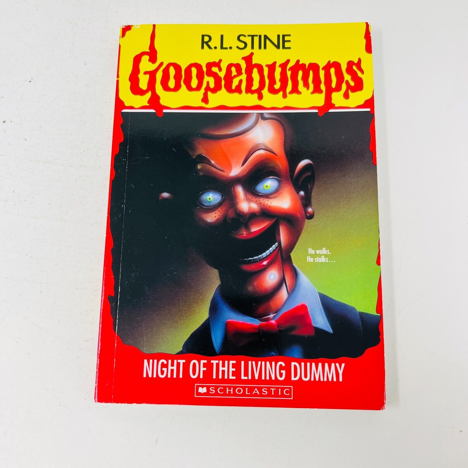 Night of the Living Dummy #1-3 Lot by R.L. Stine Goosebumps Scholastic Paperback