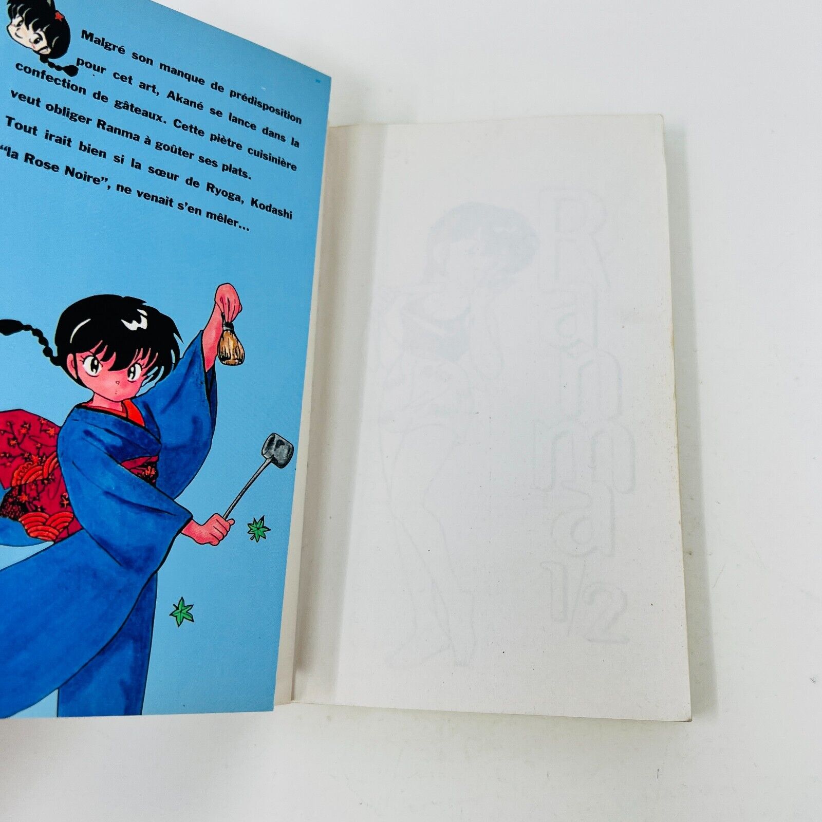 5x Mangas Ranma 1/2 #9-13 Rumiko Takahashi Glénat Français 90s Cordon Bleu Lot