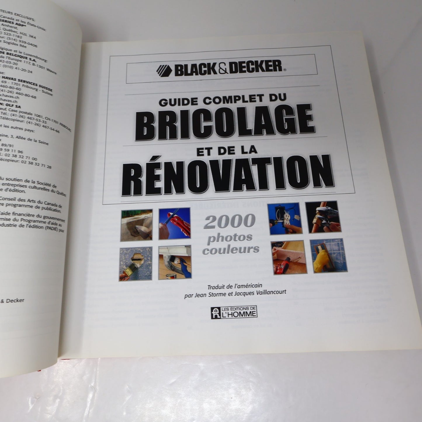 Guide Complet Black & Decker Lot Bricolage/Rénovation/Travaux Extérieurs/Cuisine
