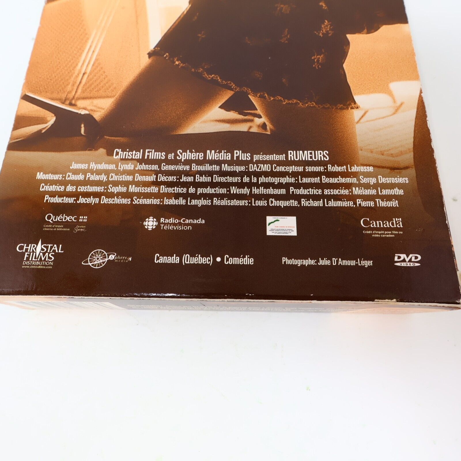 Rumeurs Saison 1 DVD Testé NTSC Région 1 Lynda Johnson Geneviève Brouillette