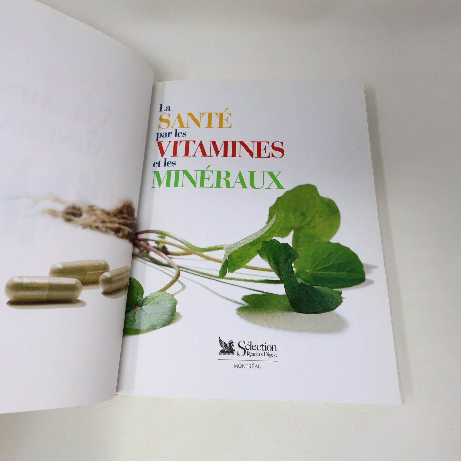 2003 La Santé par les Vitamines et les Minéraux Médecine Nature Reader's Digest
