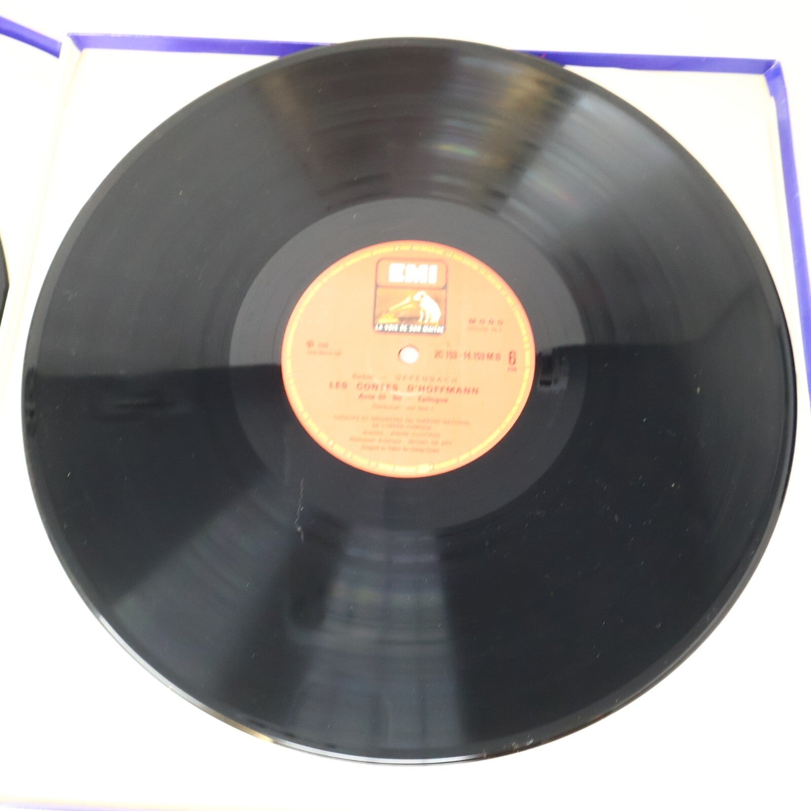 Offenbach Les Contes D'Hoffmann Geori Boué Bovy 3 LP Record Disque 2C 153-1415/3