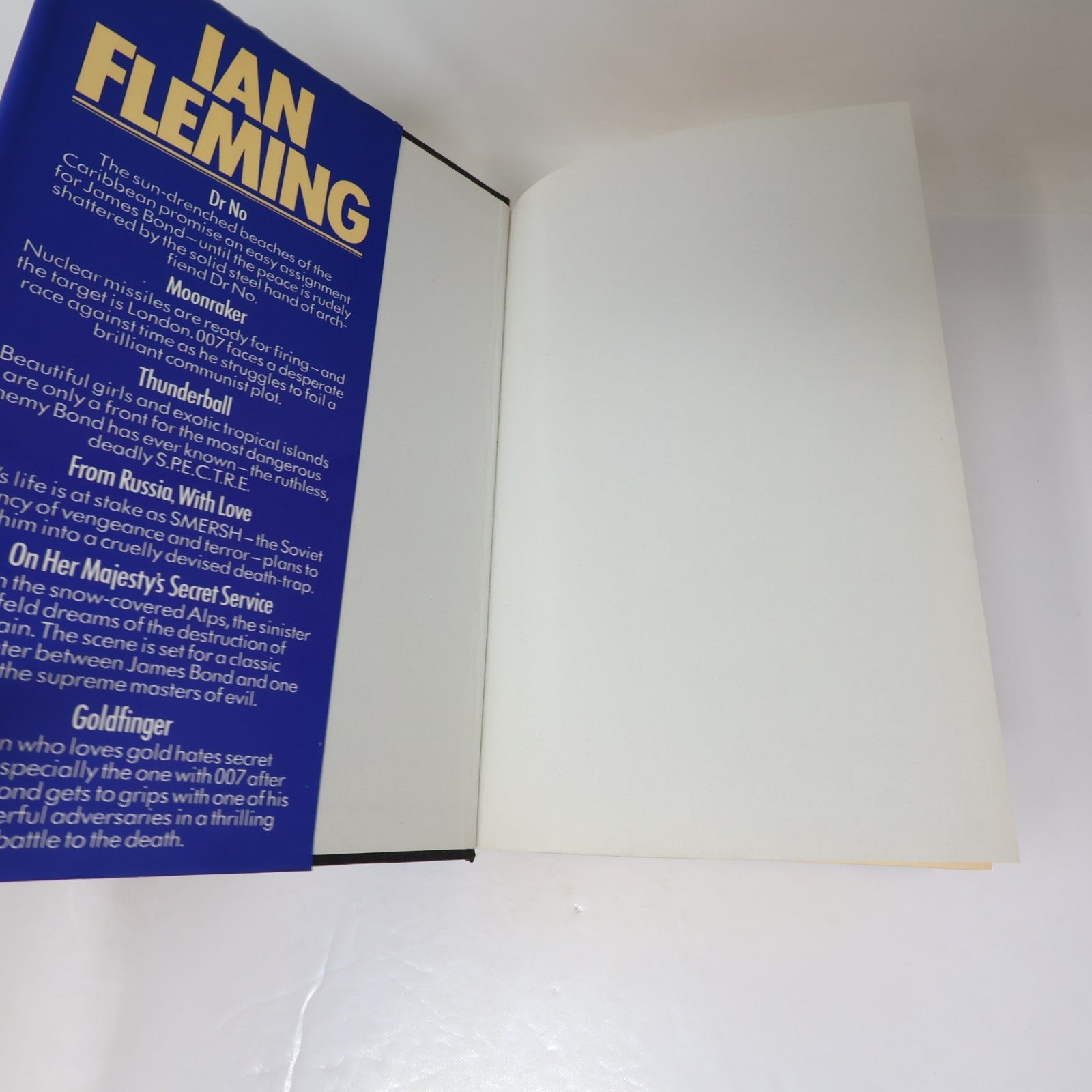 James Bond Ian Fleming Omnibus Dr No/Moonraker/Thunderball/Goldfinger 1984 HC DJ